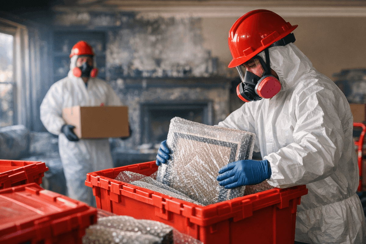 Pack-Out Services service by Phoenix Fire Damage Restoration